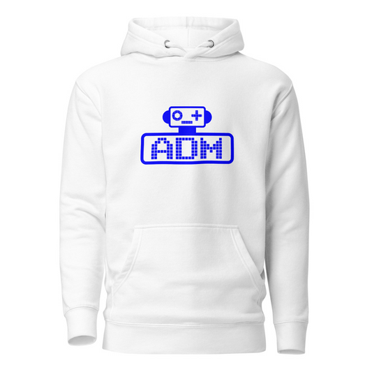 ADM Hooded Sweatshirt(White)